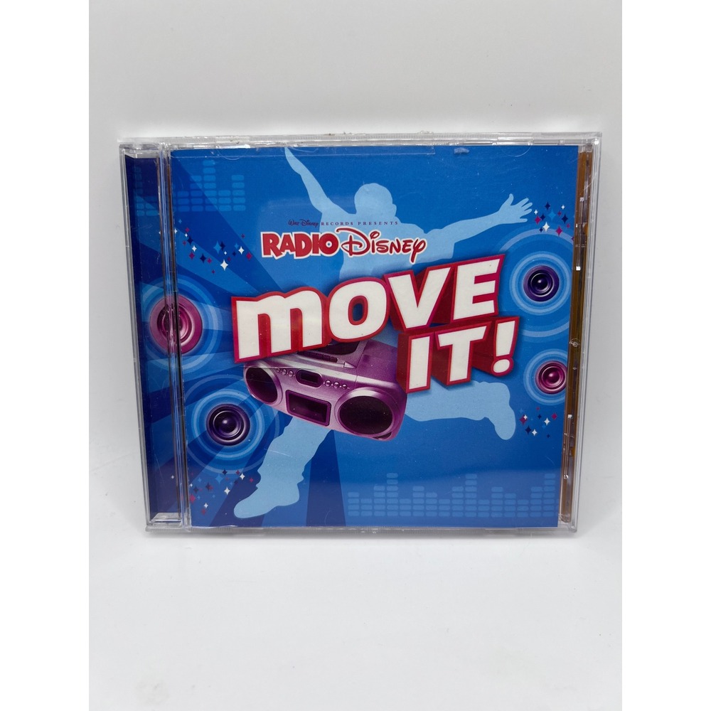 Radio Disney: Move It! Audio CD 2005 Queen Baha Men Macarena Dance Y2K UNTESTED